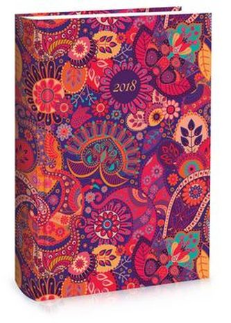 Diář A5 LYRA týdenní Colours 2018