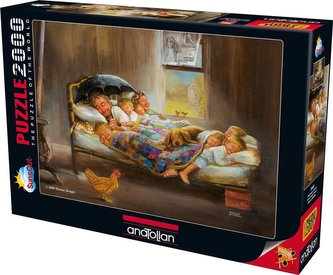 Puzzle 2000 Dom, słodki dom