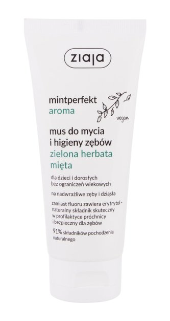 Ziaja Mintperfect Zubní pasta Aroma Green Tea & Mint 100 ml unisex