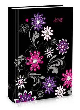 Diář A7 LYRA týdenní Elegant 2018