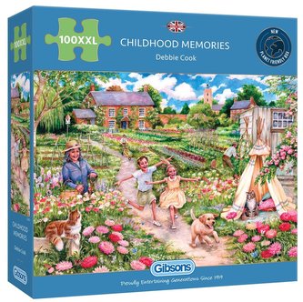Puzzle 100 XXL Wspomnienia z dzieciństwa G3