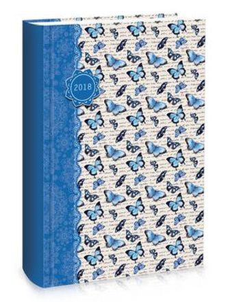 Diář A5 LYRA týdenní Butterfly 2018