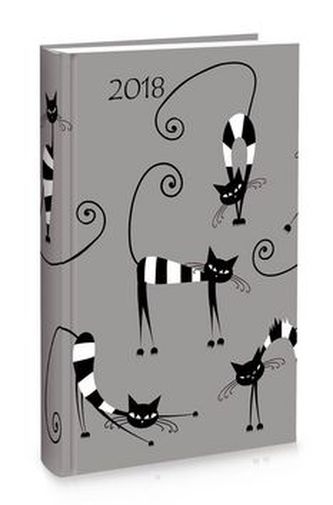 Diář A7 LYRA týdenní Cat 2018
