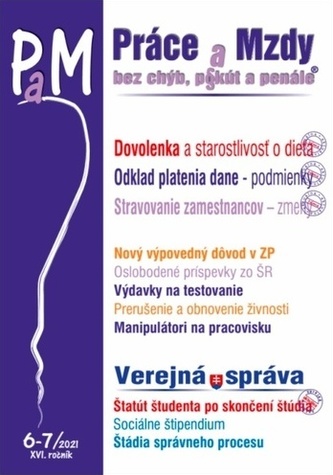 Práce a mzdy 6-7/2021