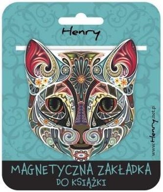 Zakładka magnetyczna. Mandala Kot