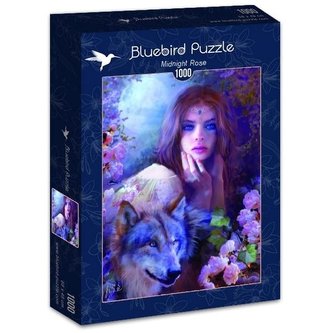Puzzle 1000 Nocna róża