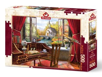 Puzzle 500 Pokój z widokiem na kapliczkę