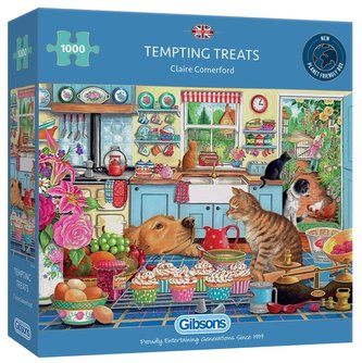 Puzzle 1000 Kuszące smakołyki G3