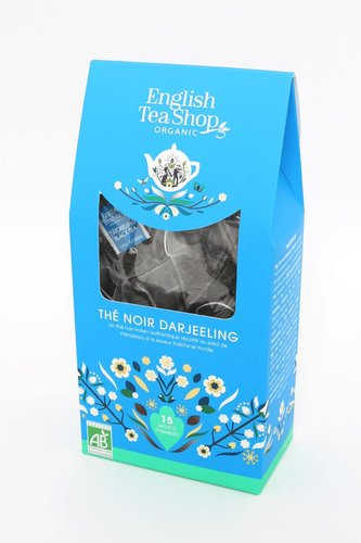 English Tea Shop Pyramidové čaje Darjeeling bio, 15 pyramidek