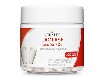 Vito life Laktáza 18.000 FCC, 100 tobolek
