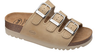 Scholl Zdravotní obuv - RIO WEDGE AD OilLea-W - Natural 42