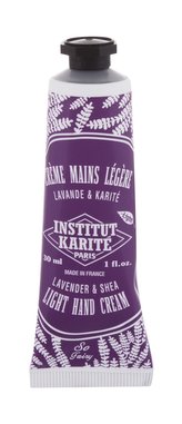Institut Karite Light Hand Cream Krém na ruce Lavender & Shea 30 ml pro ženy