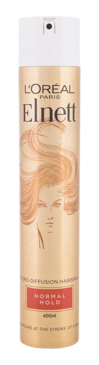 L´Oréal Paris Elnett Lak na vlasy Normal Hold 400 ml Micro-Diffusion pro ženy