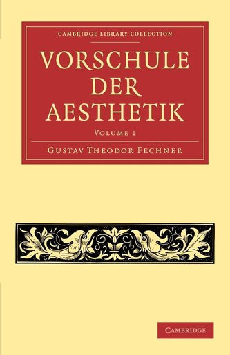 Vorschule Der Aesthetik