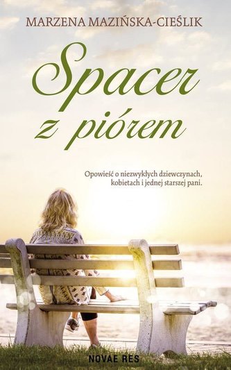 Spacer z piórem Spacer z piórem