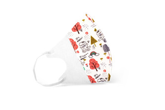 Promedor24 Dětská maska 3-5 let (5ks/bal.) vzor 5F krokodýl