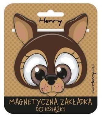 Zakładka magnetyczna. Pies