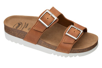 Scholl Zdravotní obuv - FILIPPA OilLea-W - Cognac 42