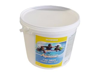 Chlorová dezinfekce vody MARIMEX 7 Denní tablety 4.6kg 11301204 Chlorová dezinfekce vody MARIMEX 7 Denní tablety 4.6kg 11301204