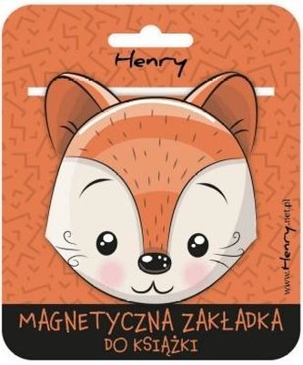 Zakładka magnetyczna. Lisek