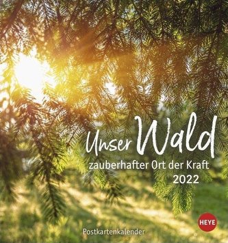 Unser Wald Postkartenkalender 2022
