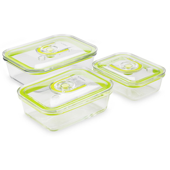 Vakuové nádoby CATLER GC3 vakuové nádoby 3 ks