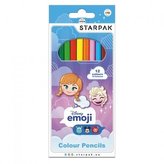 Kredki ołówkowe 12 kolorów Emoji Frozen
