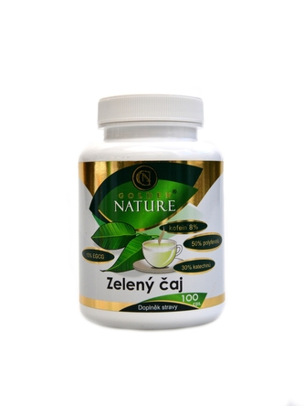 Golden Nature - Zelený čaj 100 kapslí