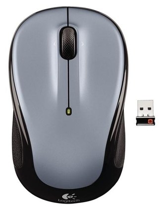 Logitech Wireless Mouse M325, No Lang, EER2, light silver