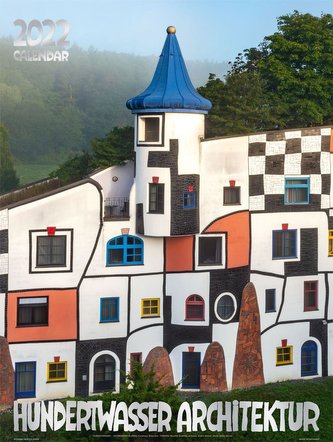 Grosser Hundertwasser Architektur Kalender 2022