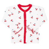 Kojenecký bavlněný kabátek New Baby Cherry - velikost 62 (3-6m)