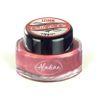 Kaligrafický inkoust Aladine IZINK CALLI & CO - metalický měděný, 15 ml