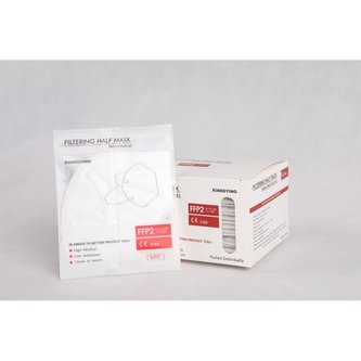 Respirátor FFP2 NR - YIBAIDU 5 vrstvý, CE 2163 EN149: 2001 + A1: 2009,