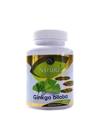 Golden Nature - Ginkgo biloba extrakt 50:1 60mg 100 kapslí