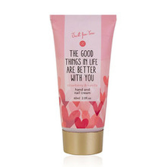 ACCENTRA Krém na ruce a nehty Just for You Strawberry & Vanilla (Hand & Nail Cream) 60 ml woman