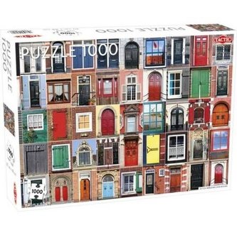 Puzzle 1000 Dutch Windows and Doors