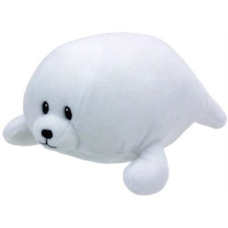 Baby Ty Tiny - Biała Foka 24cm