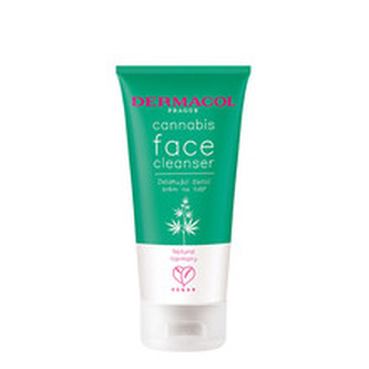 Dermacol Zklidňující čisticí krém na tvář s konopným olejem Cannabis (Face Cleanser) 150 ml unisex