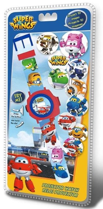 Zegarek elektroniczny z projektorem Super Wings