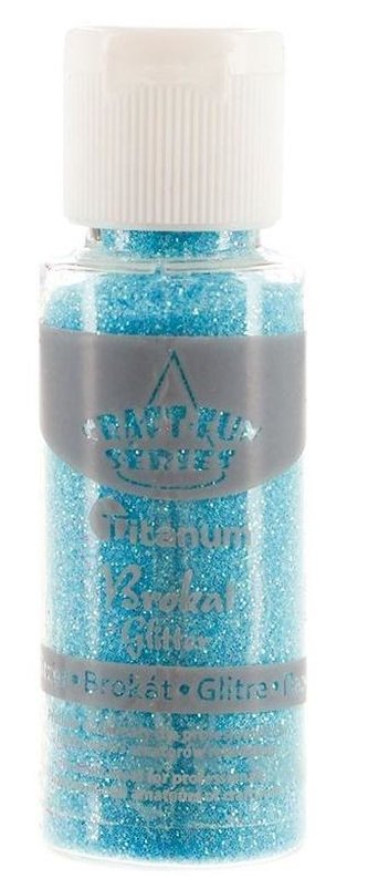 Brokat w słoiczku 20ml lazurowy