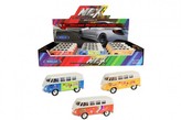 Auto Welly 1963 Volkswagen T1 Bus kov/plast 11cm 3 barvy na volný chod 12ks v boxu