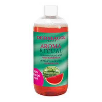 Dermacol Osvěžující tekuté mýdlo Vodní Meloun Aroma Ritual (Refreshing Liquid Soap) - náhradní náplň 500 ml unisex