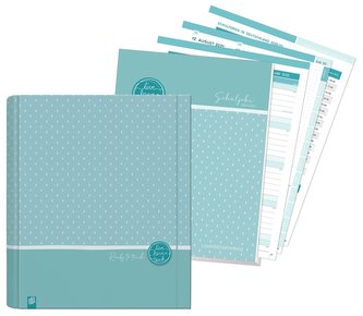 Paket: Mein Lehrerplaner A4+, Loseblattsammlung im Ringordner Live Love Teach - Lehrerkalender SJ 2021/2022 - Schulplaner für Le