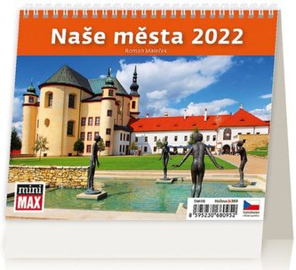 Kalendář stolní 2022 - MiniMax Naše města