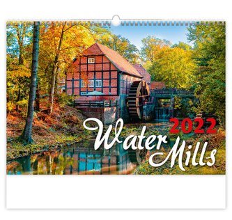 Kalendář nástěnný 2022 - Water Mills