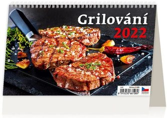 Kalendář stolní 2022 - Grilování