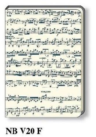 Notatnik ozdobny A5 NB V20 F ROSSI