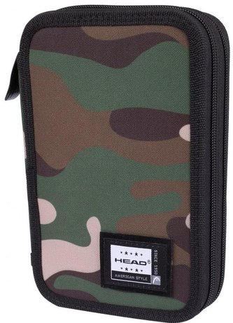 Piórnik podwójny bez wyp. AC2 Military HEAD ASTRA
