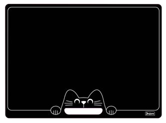 Jeujura Oboustraná tabule s kočičkou