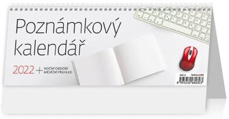 Kalendář stolní 2022 - Poznámový kalendář